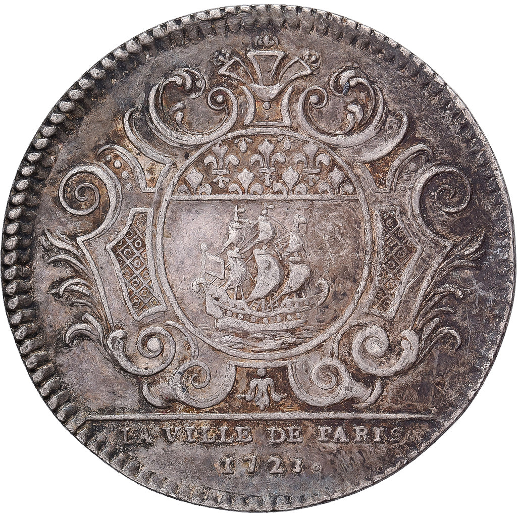 France, Token, Prévôt de Paris, Pierre-Antoine de Castagnère, 1723, Silver