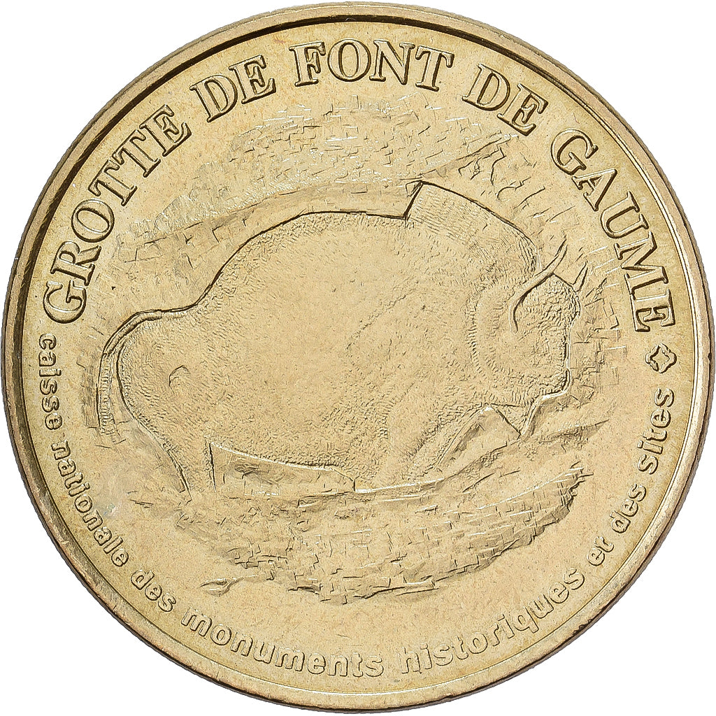 Frankrijk, Token, Les Eyzies - Font de Gaume n°1, 1998, Copper-nickel