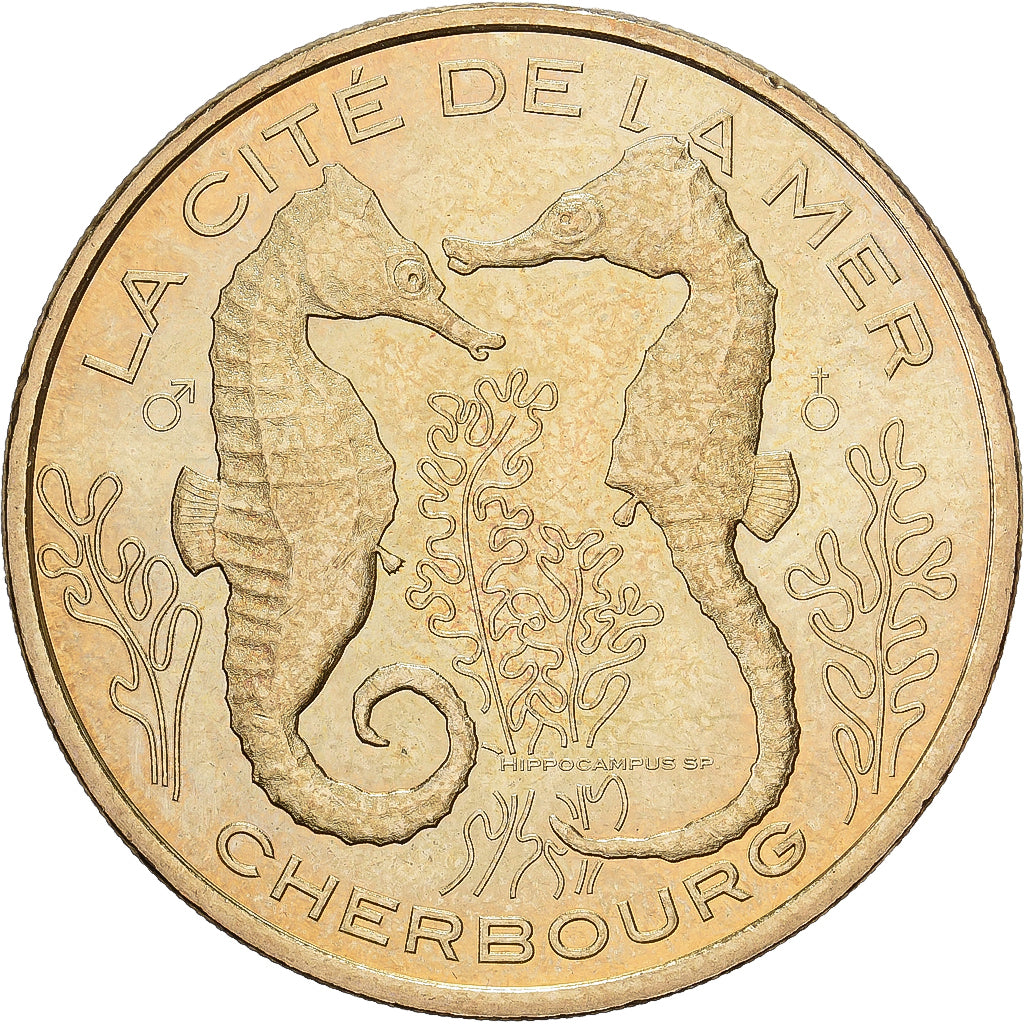 Francja, Token, Cherbourg - Cité de la Mer n°8 - Hippocampes n°2, 2012