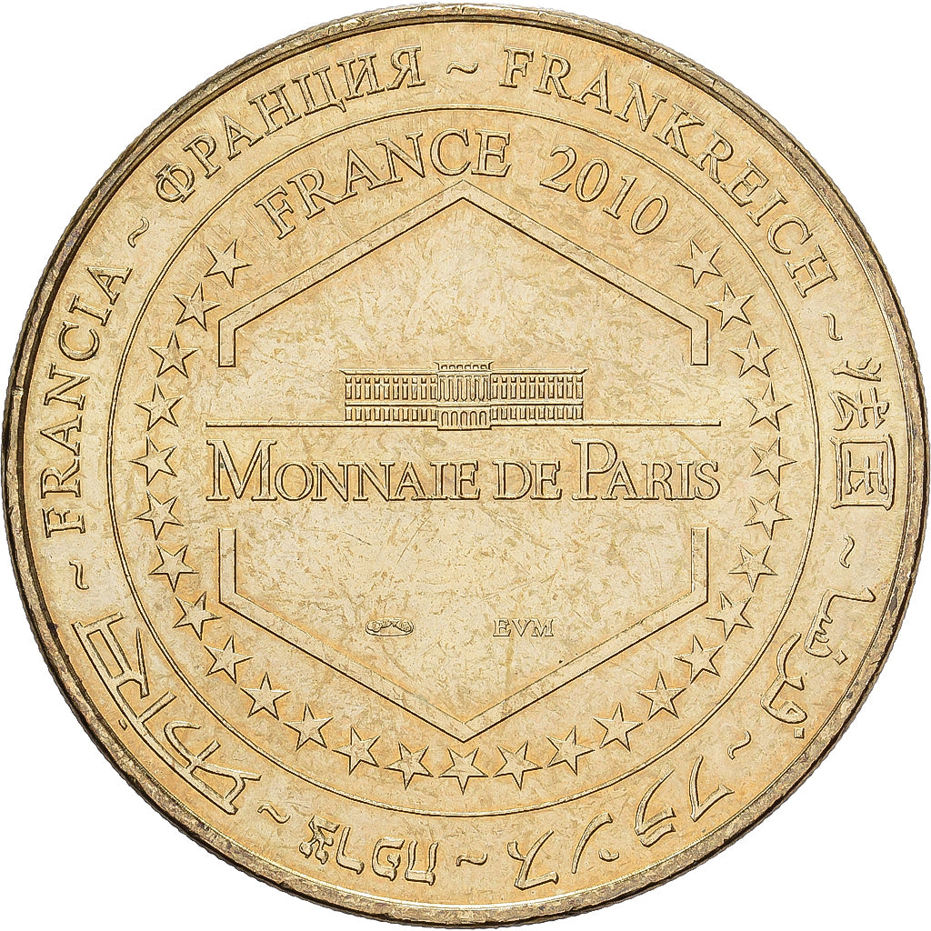 França, Token, 17/ Aquarium La Rochelle - Requin, 2010, Cuproníquel Alumínio
