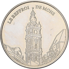 Belgium, Token, Beffroi de Mons, Copper-nickel, Belgian Heritage, EF(40-45)