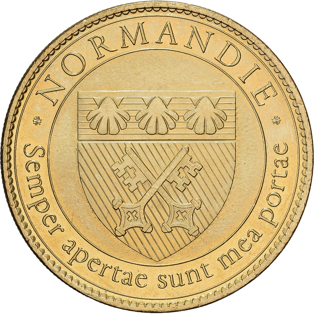 Francia, ficha, Touristic token, Falaises d'Etretat, Normandie, SPL