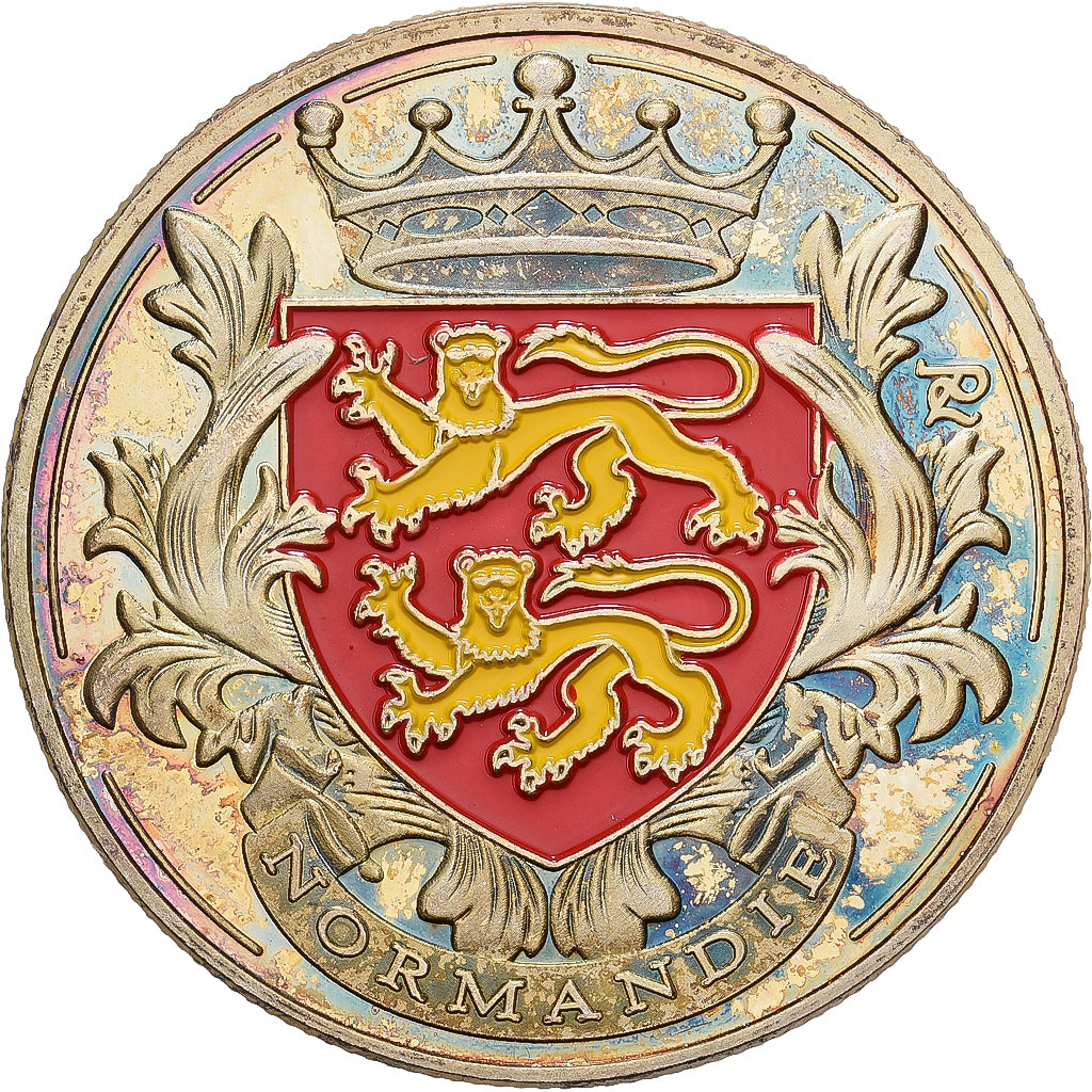 Frankrijk, Token, Normandie - Vache normande, Copper-nickel Aluminium, Souvenirs