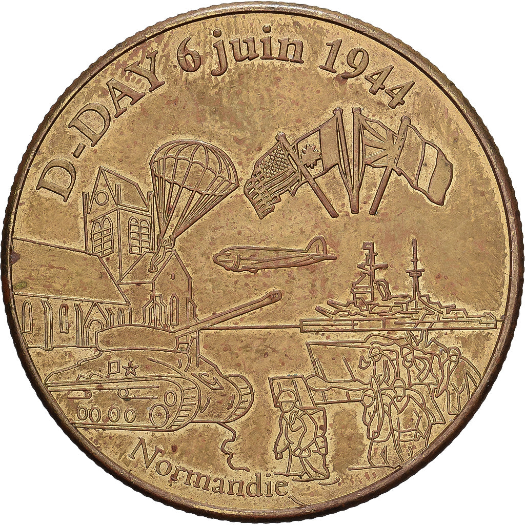 Francia, ficha, Bataille de Normandie - DDAY, Rame-nichel-alluminio, Médaille