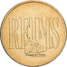 France, Jeton, 1 Euro de Reims, Sourire de l'Europe, 1998, Cupronickel