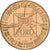 France, Medal, 10 Euro, Football, 1998, Copper Gilt, MS(65-70)