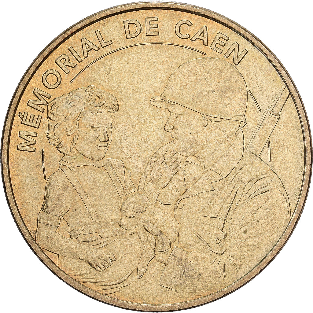 Frankrijk, Token, 14/ Mémorial de Caen, 2010, Copper-nickel Aluminium, MDP, PR