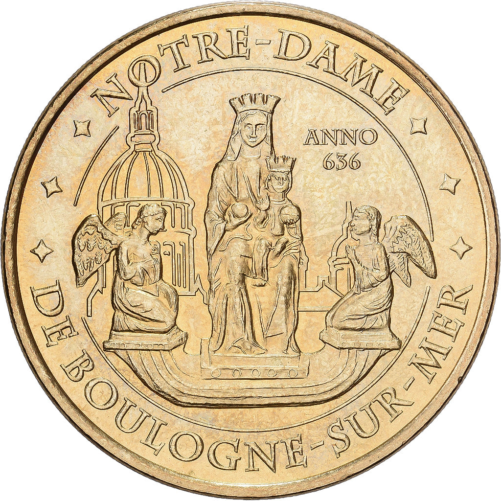 Frankrijk, Token, 62/ Notre-Dame de Boulogne-sur-Mer, 2011, Copper-nickel