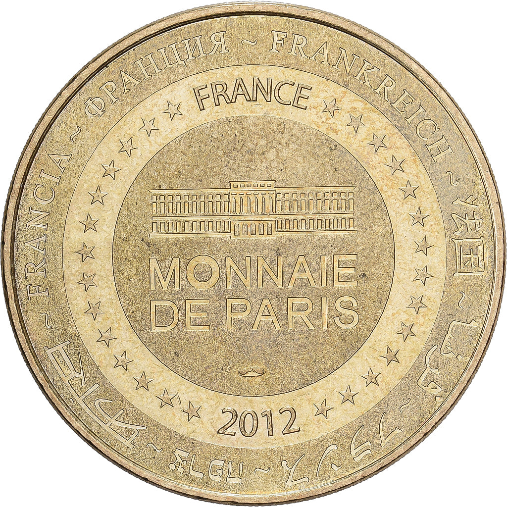 Frankrijk, Token, 50/ La Mère Poulard, 2012, Copper-nickel Aluminium, MDP, PR
