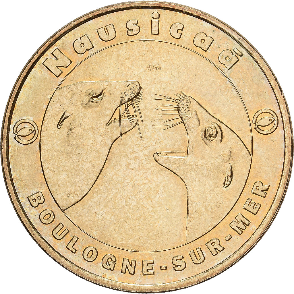 Frankrijk, Token, Boulogne-sur-Mer, Nausicaa, 2012, Copper-nickel Aluminium