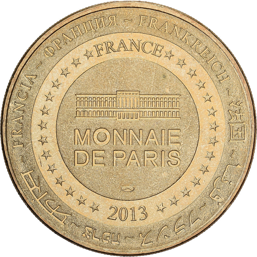 Francia, ficha, Disneyland Paris, 2013, Rame-nichel-alluminio, MDP, SPL-