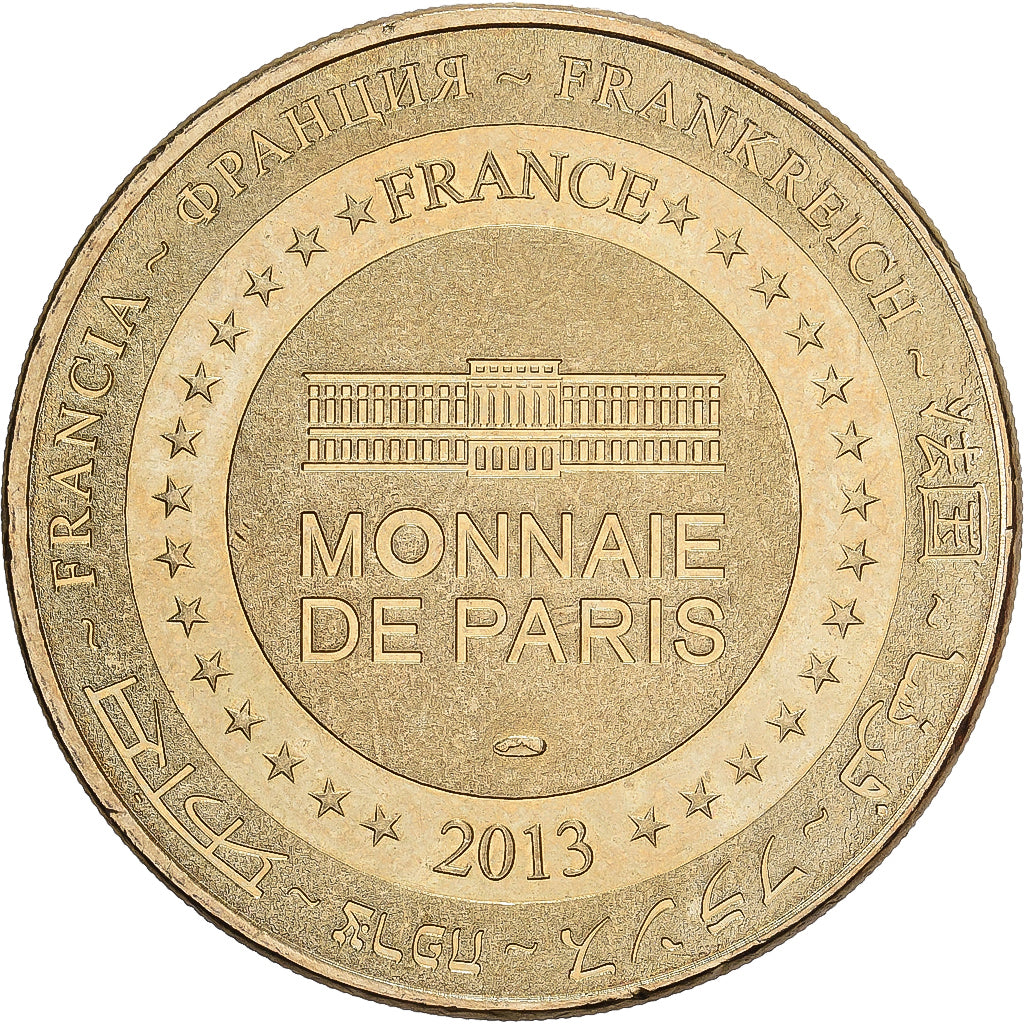 Francia, ficha, Rocamadour -  Cité Sacrée, 2013, Rame-nichel-alluminio, MDP