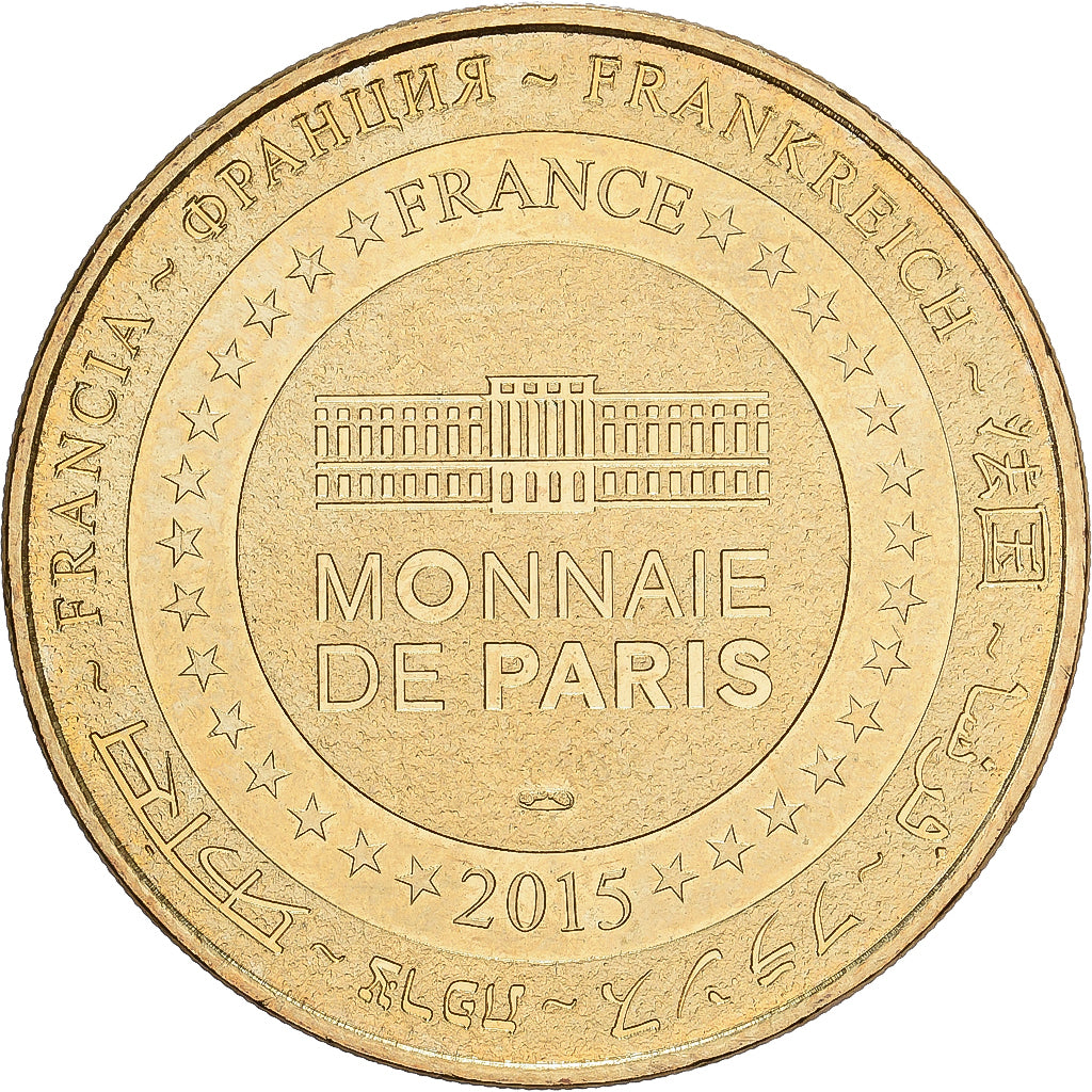 Francia, ficha, Disneyland Paris, 2015, Rame-nichel-alluminio, MDP, SPL-