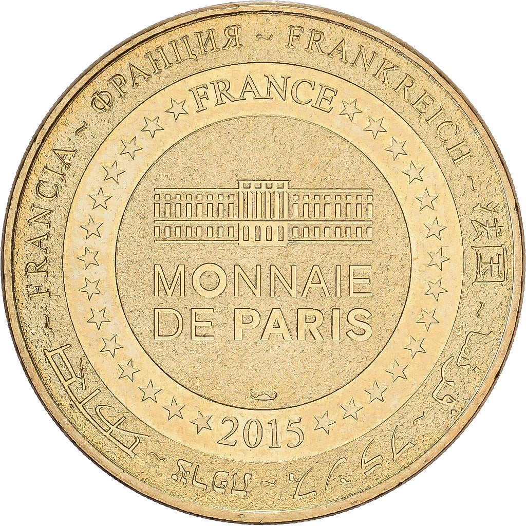 Frankrijk, Token, Disneyland n°28 - Lightyear Cars 2, 2015, Copper-nickel
