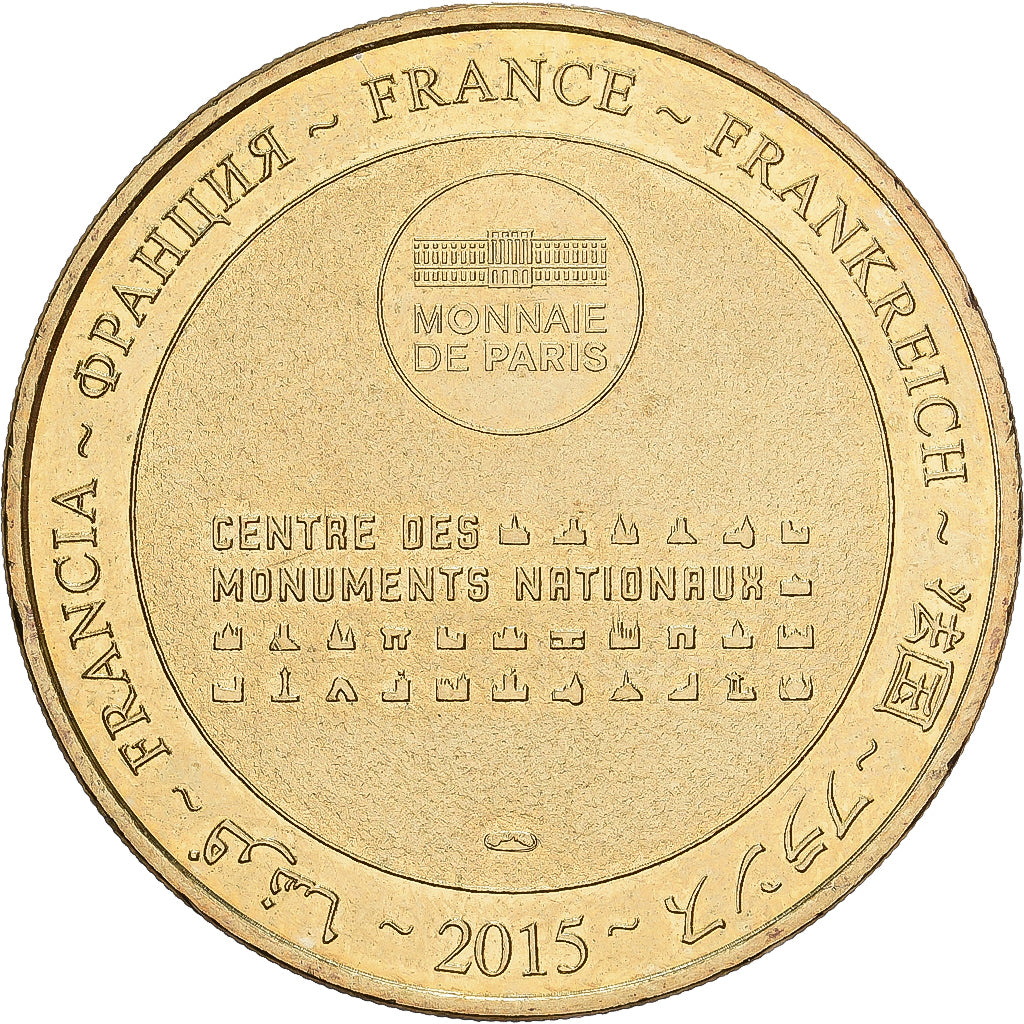 Frankrijk, Token, Cathédrale d'Amiens, 2015, Copper-nickel Aluminium, MDP, PR