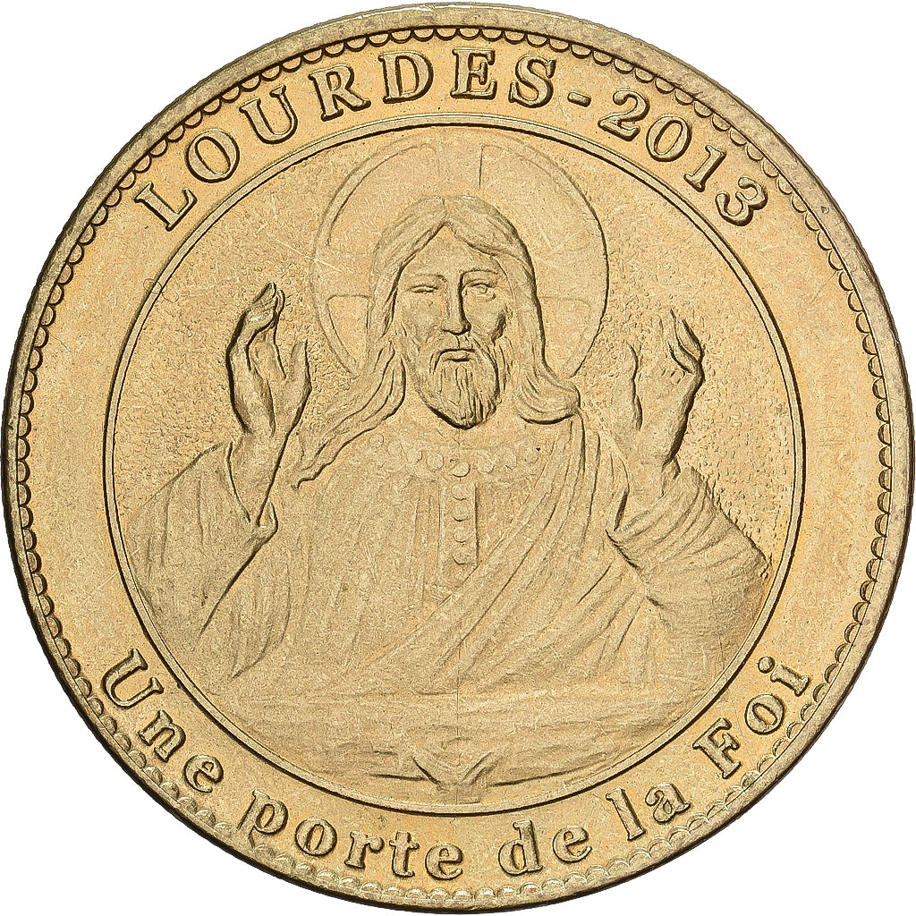 França, Token, Lourdes - Allez boire à la source, 2013, Cuproníquel