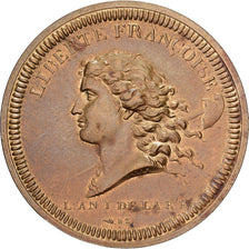 France, Medal, Essai de Galle à la liberté, Bronze, Restrike, AU(55-58)