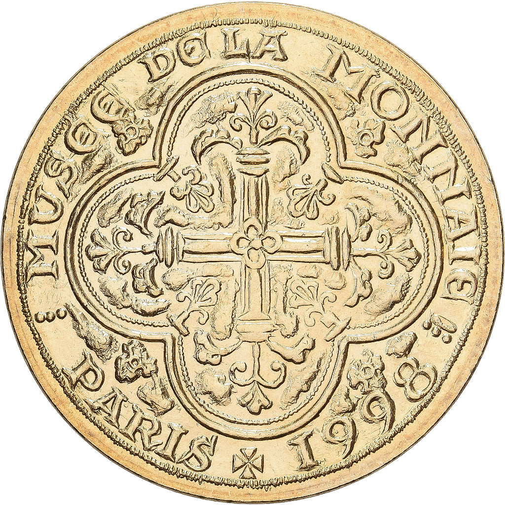 Frankrijk, Token, Reproduction du Franc à Cheval, Jean II le Bon, Copper-nickel