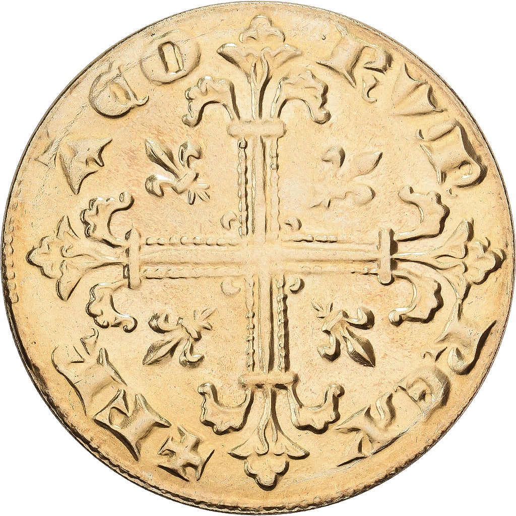 França, Token, Reproduction Masse d'Or, Philippe IV de Valois, Cuproníquel