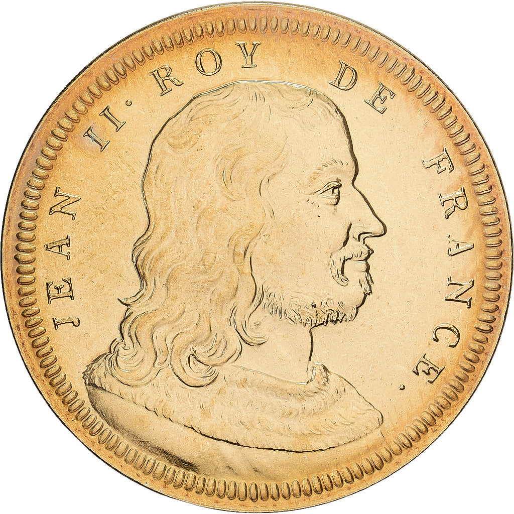 Frankrijk, Token, Jean II, Roi de France, 2004, Copper-nickel Aluminium, MDP