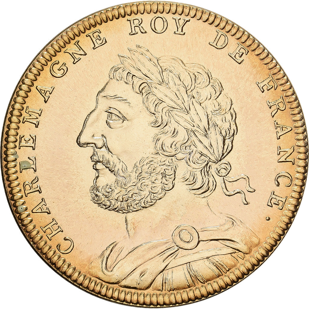 Francia, ficha, Charlemagne, Roi de France, 2004, Rame-nichel-alluminio, MDP