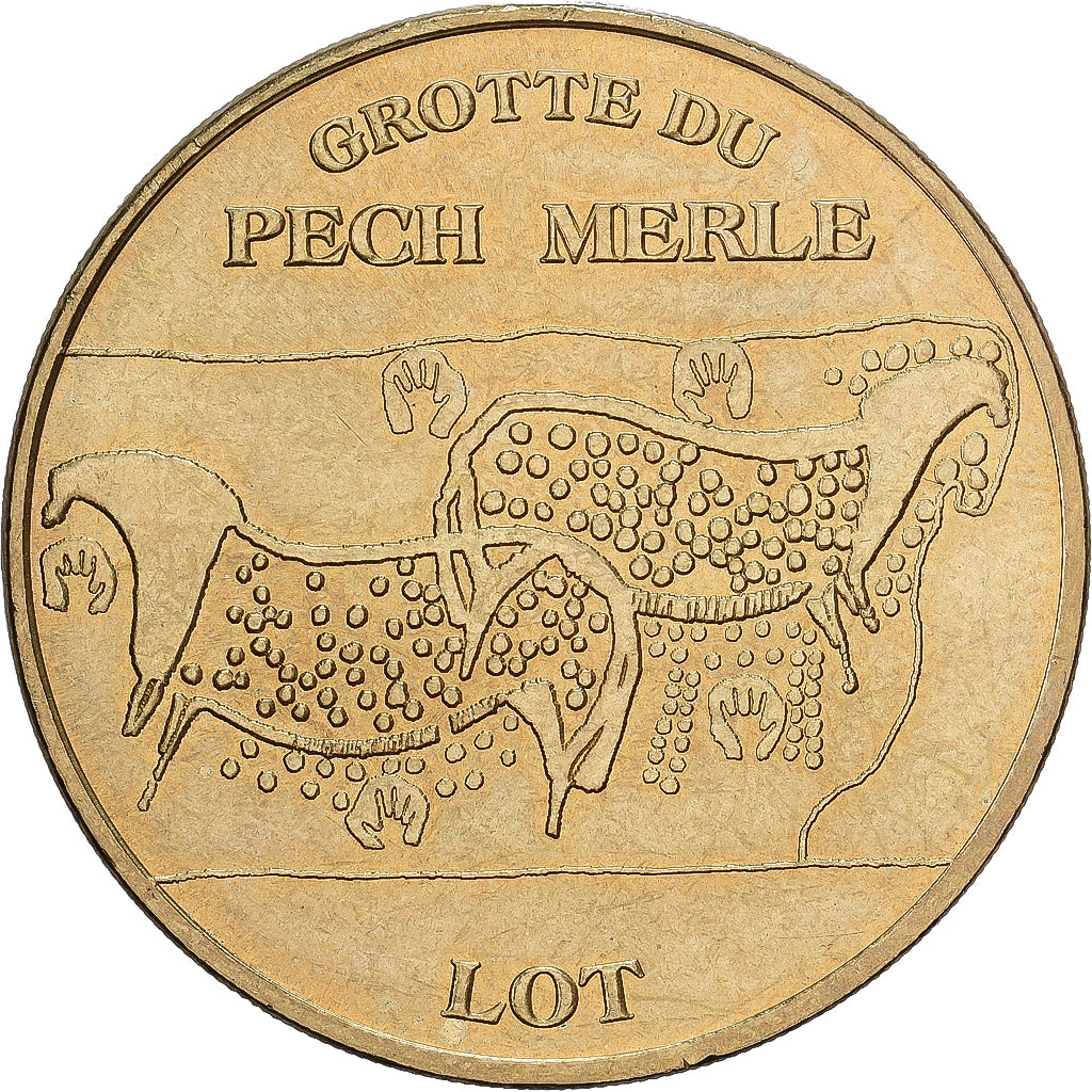 Frankrijk, Token, Grotte du Pech Merle, 2011, Copper-nickel Aluminium, MDP, ZF