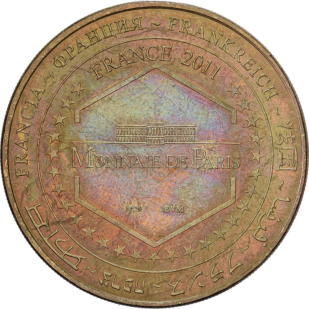 Frankrijk, Token, Grotte du Pech Merle, 2011, Copper-nickel Aluminium, MDP, ZF