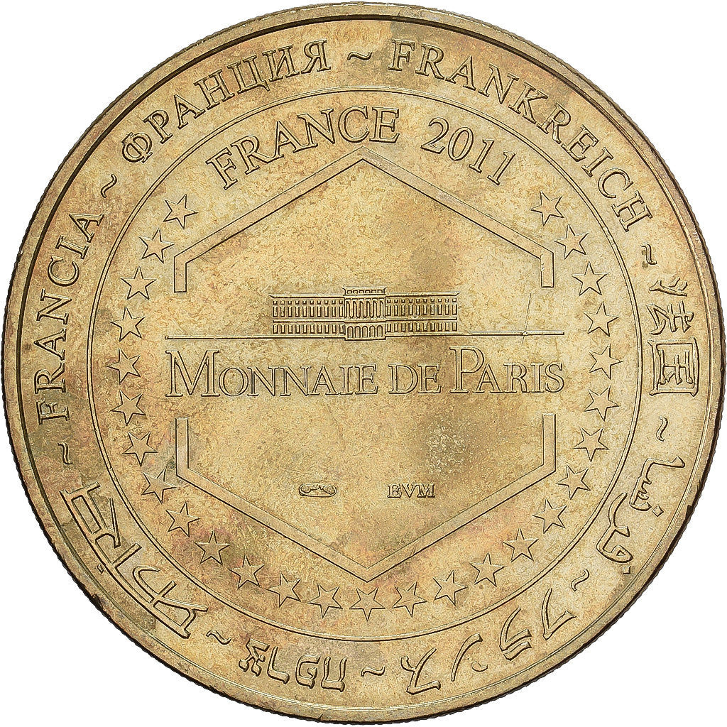 Frankrijk, Token, 75/ Paris - Opéra Garnier, 2011, Copper-nickel Aluminium