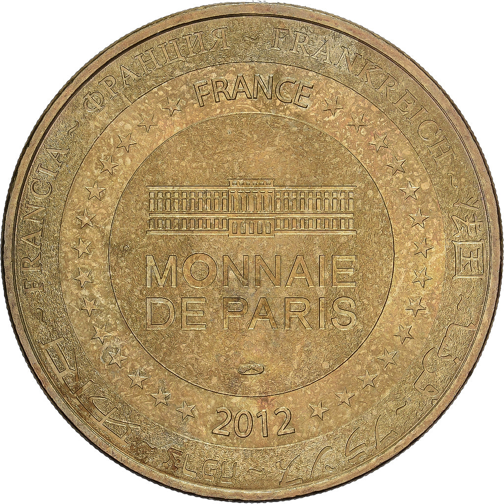 França, Token, Cherbourg - Cité de la Mer n°8 - Hippocampes n°2, 2012