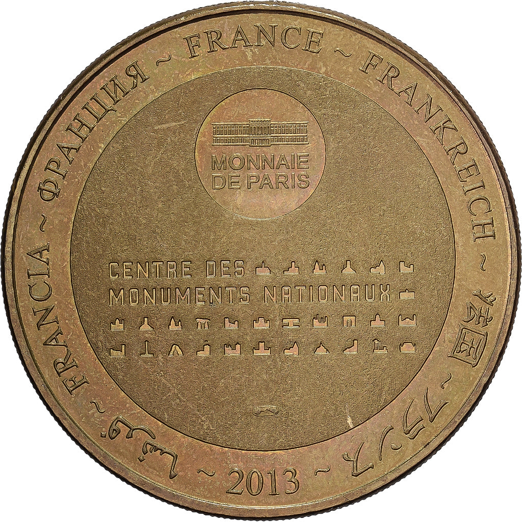 Francia, ficha, Paris - Sainte Chapelle, 2013, Rame-nichel-alluminio, MDP, BB