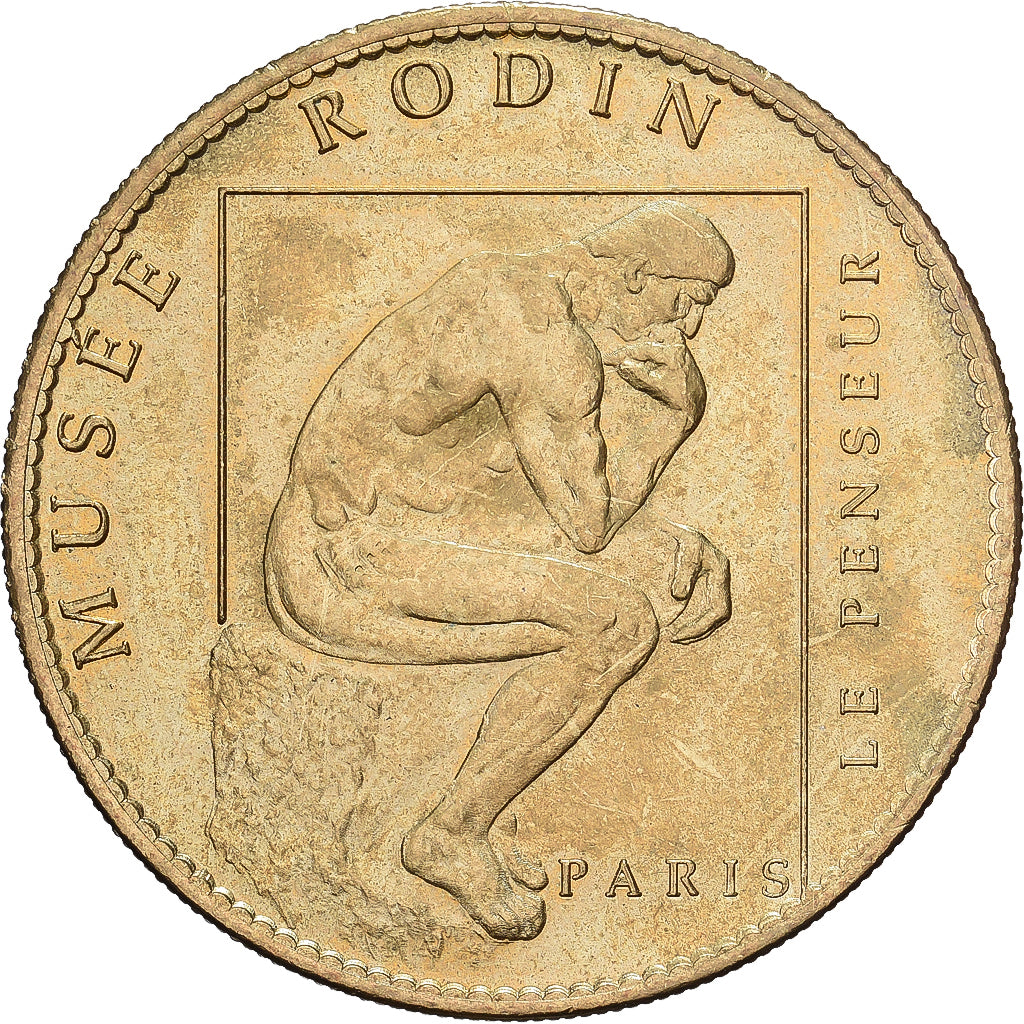 Frankrijk, Token, Paris - Musée Rodin - Le Penseur, 2012, Copper-nickel