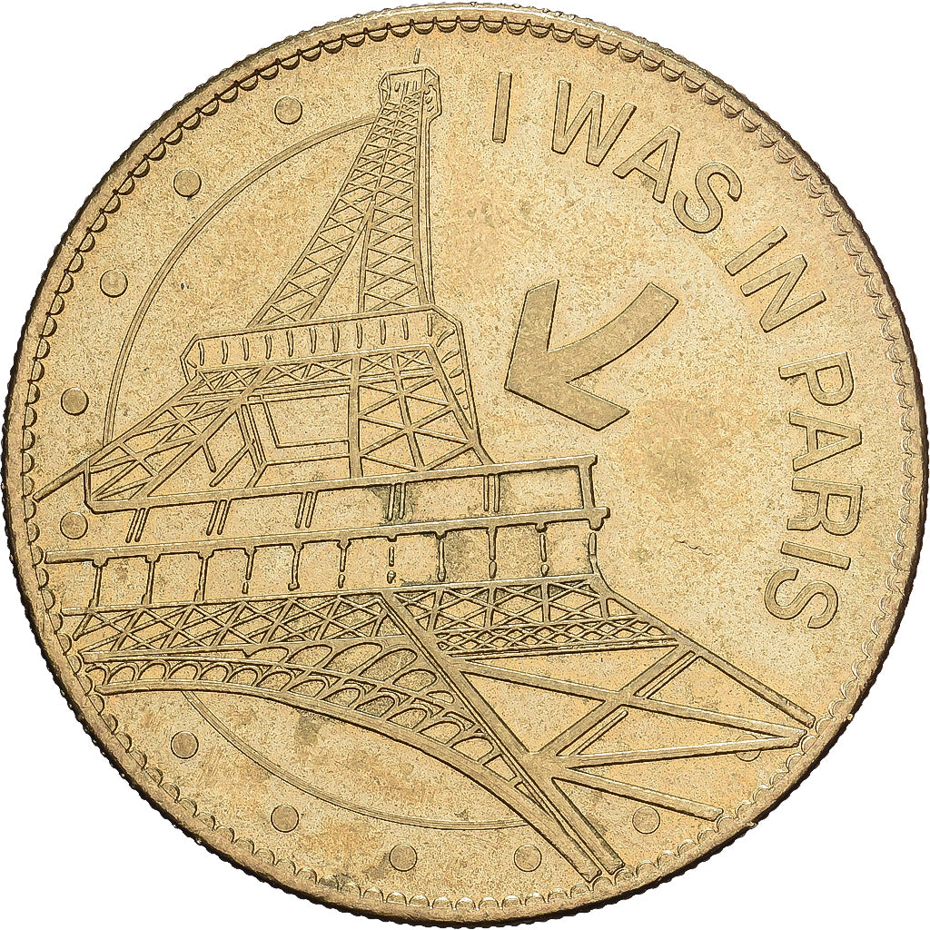 França, Token, Paris - I WAS IN PARIS, 2010, Cuproníquel Alumínio, Arthus