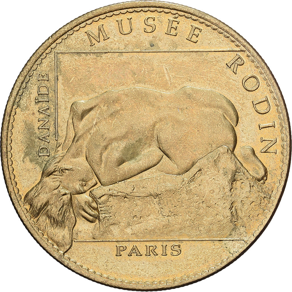 França, Token, Musée Rodin, Danaïde, 2007, Cuproníquel Alumínio, Arthus