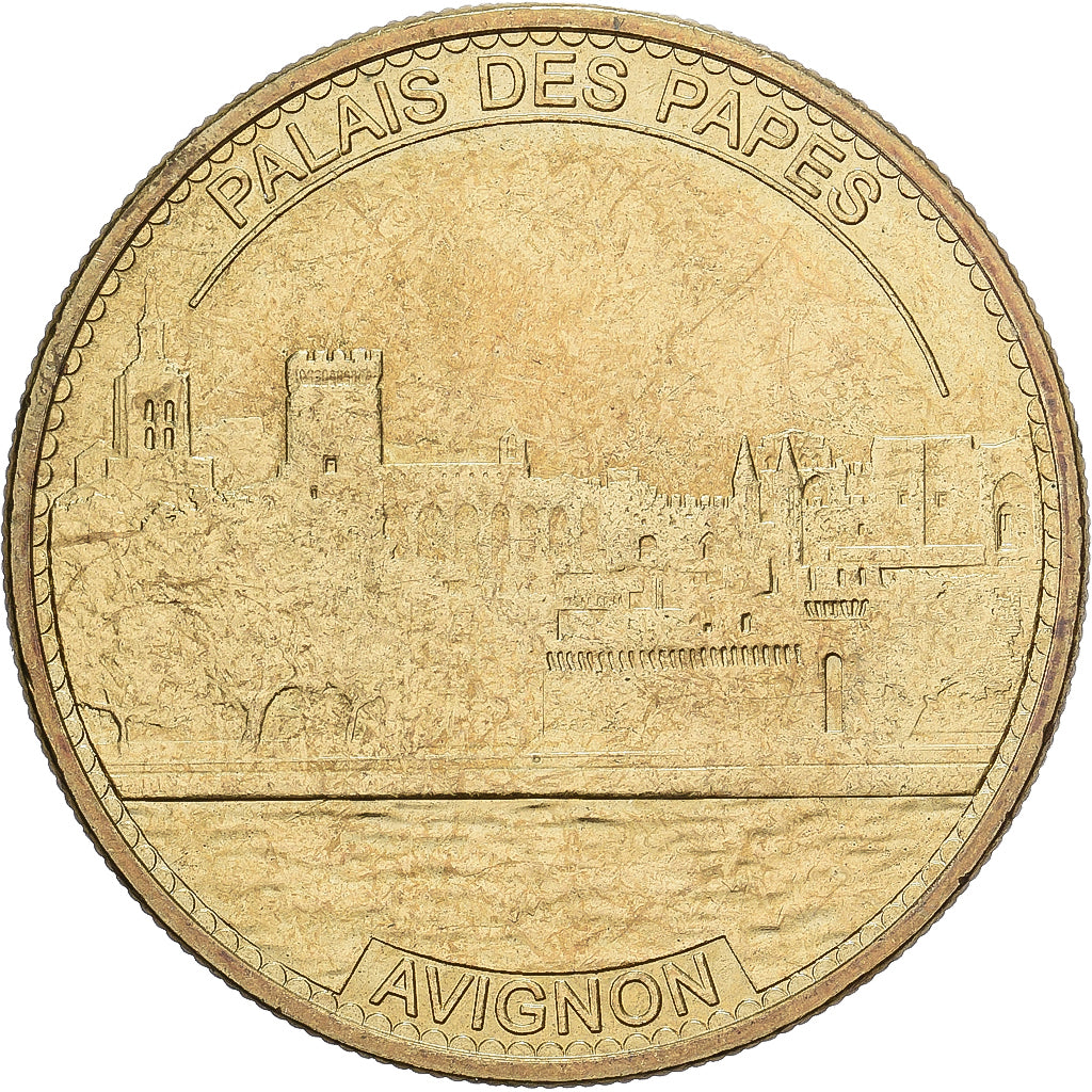 Frankrijk, Token, Avignon, Palais des Papes, 2012, Copper-nickel Aluminium