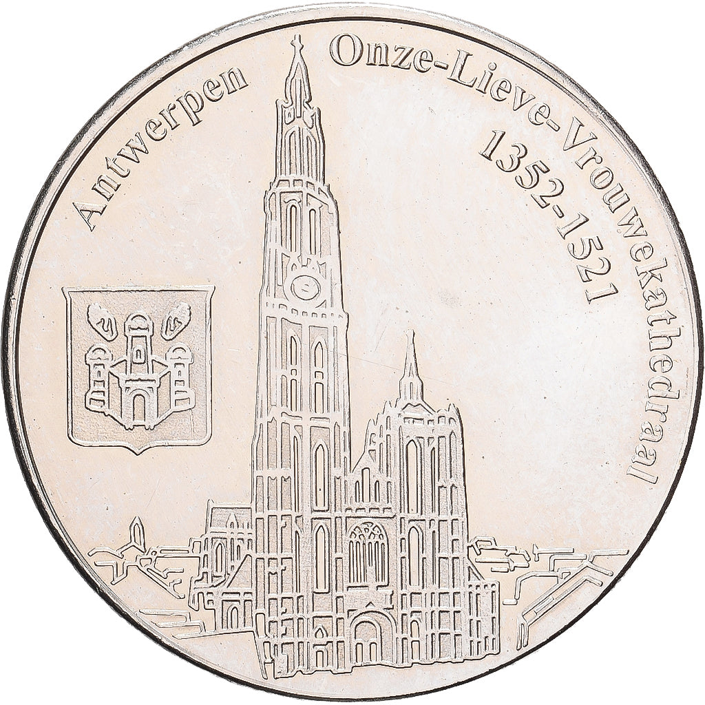 Bélgica, zeton, Antwerpen, Cobre - níquel, Belgian Heritage, MBC