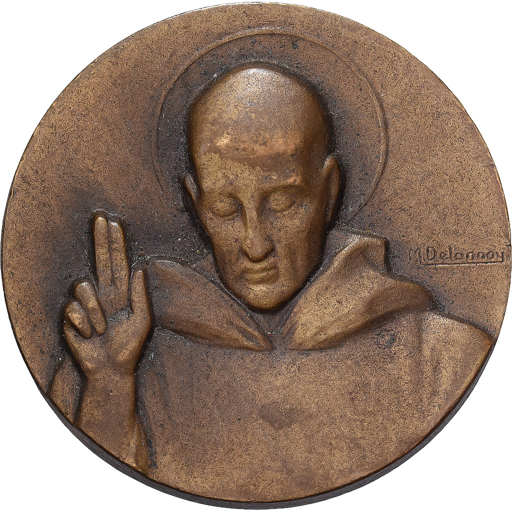 Francia, medaglia, Monastère de la Grande Chartreuse, Bronzo, Delannoy, SPL-