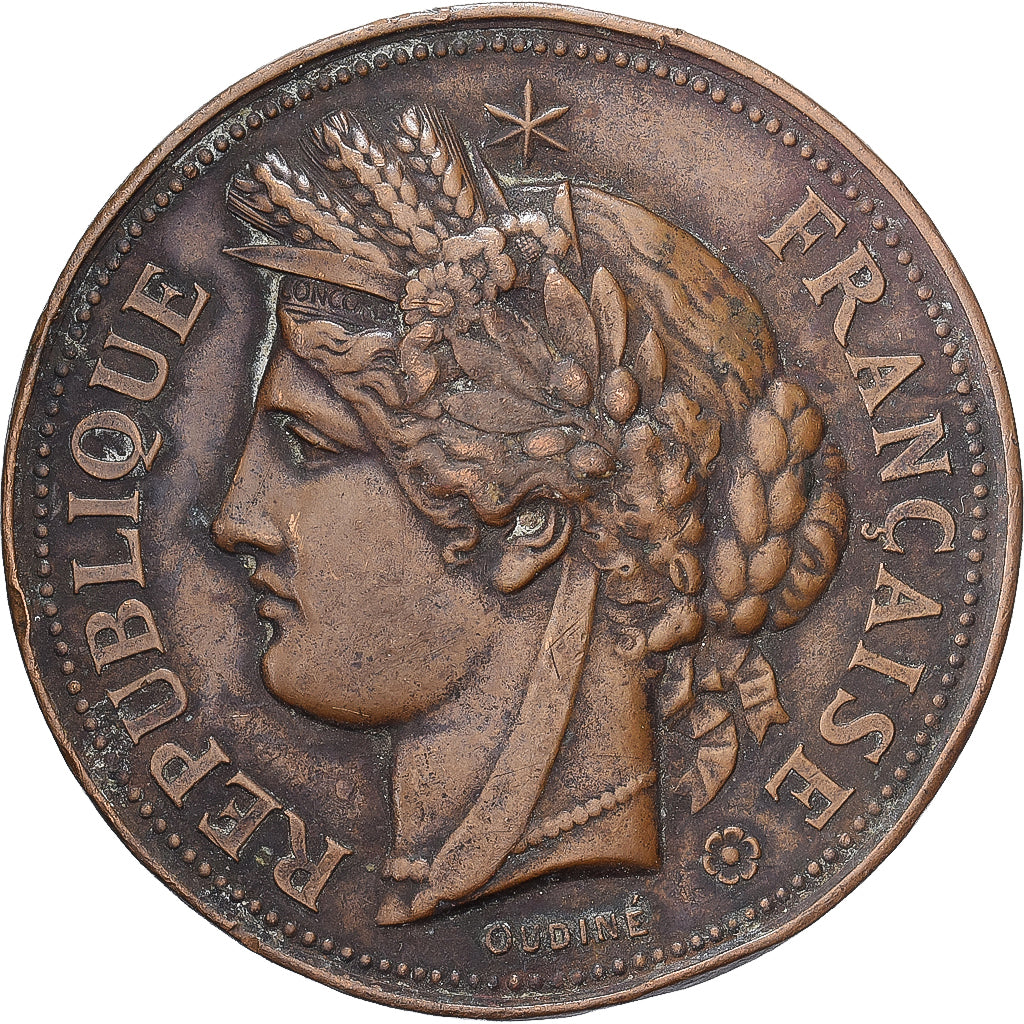 França, medalha, Foire des Rameaux, Ville de Bergues, Bronze, EF(40-45)