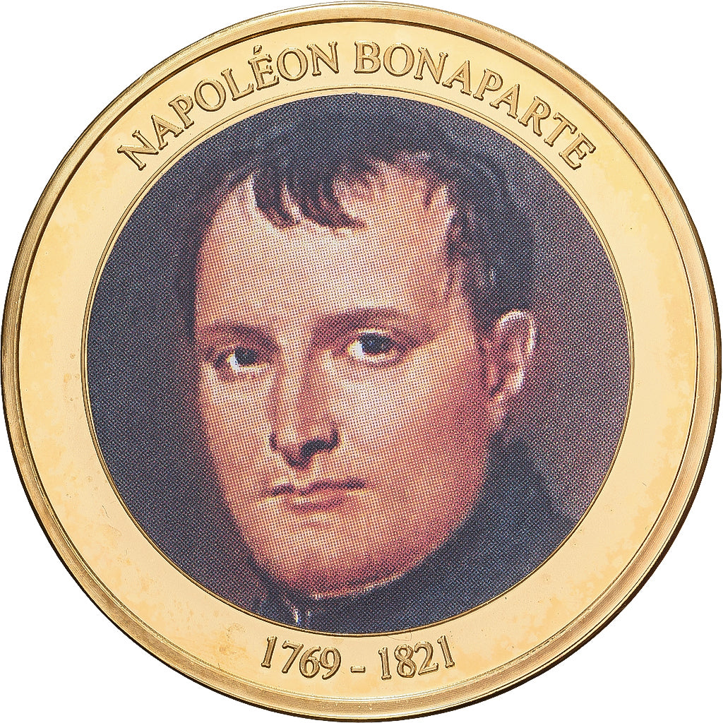 France, Medal, Les Rois de France, Napoléon Ier, Copper Gilt, MS(63)