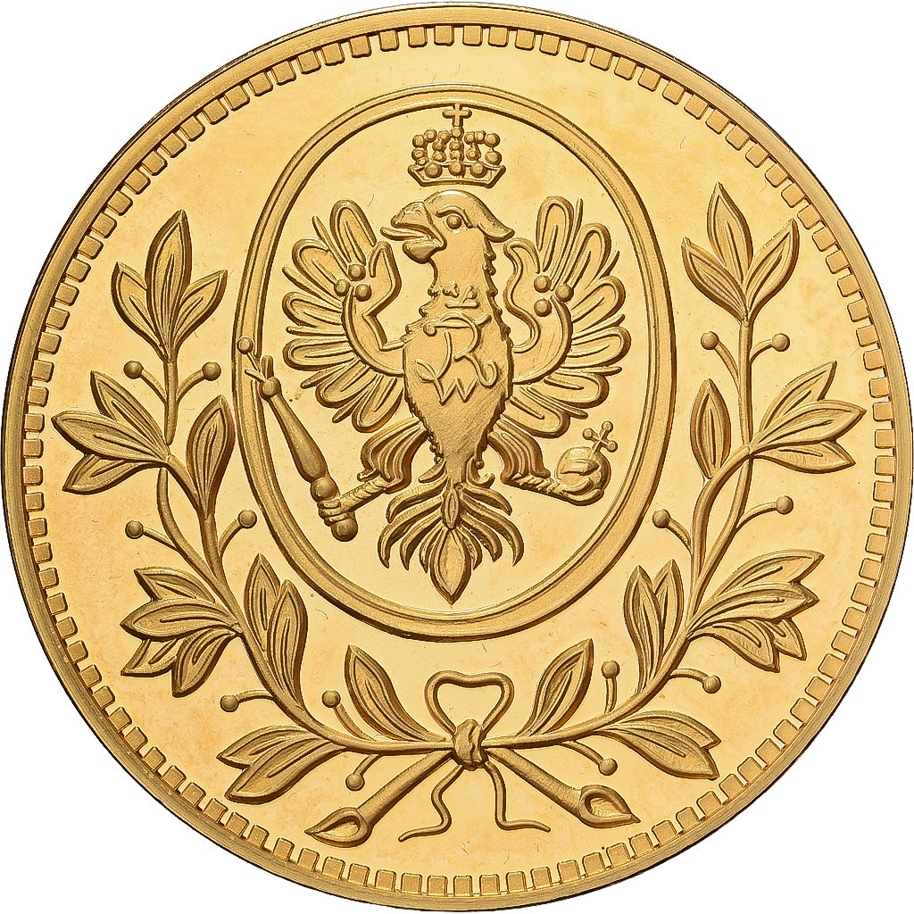Francia, medaglia, Feines Gold Aus Der Fürsten = Zeche, 2003, Rame dorato