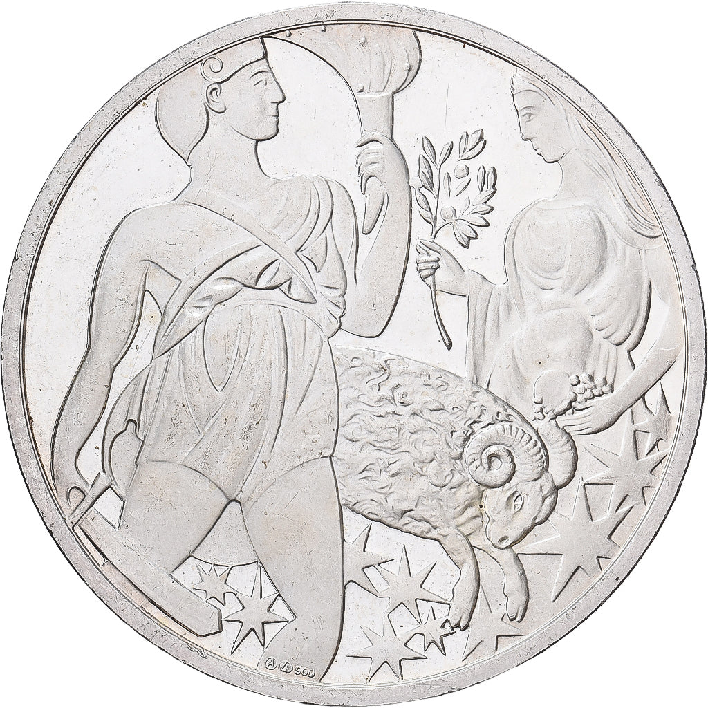 Austria, medaglia, Calendrier, 2002, Argento, SPL-