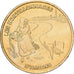 France, Medal, Euro d'Amiens, les Hortillonnages, 1998, Copper-Nickel-Aluminum