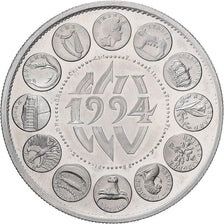 Francia, medalla, Ecu Europa, Marianne, 1994, MDP, Cobre - níquel, Rodier, SC+