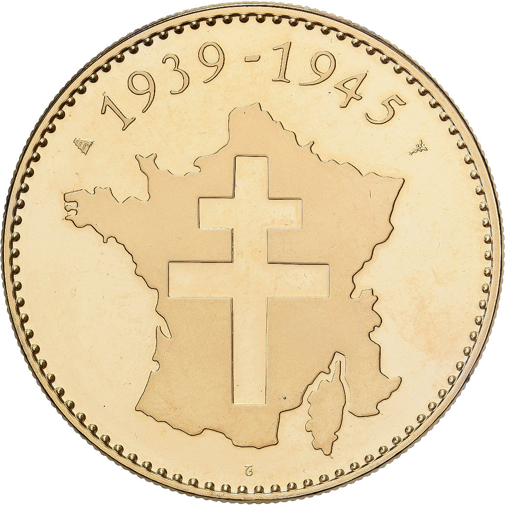 Frankrijk, Medaille, 1939-1945, Conseil National de la Résistance, Jean Moulin