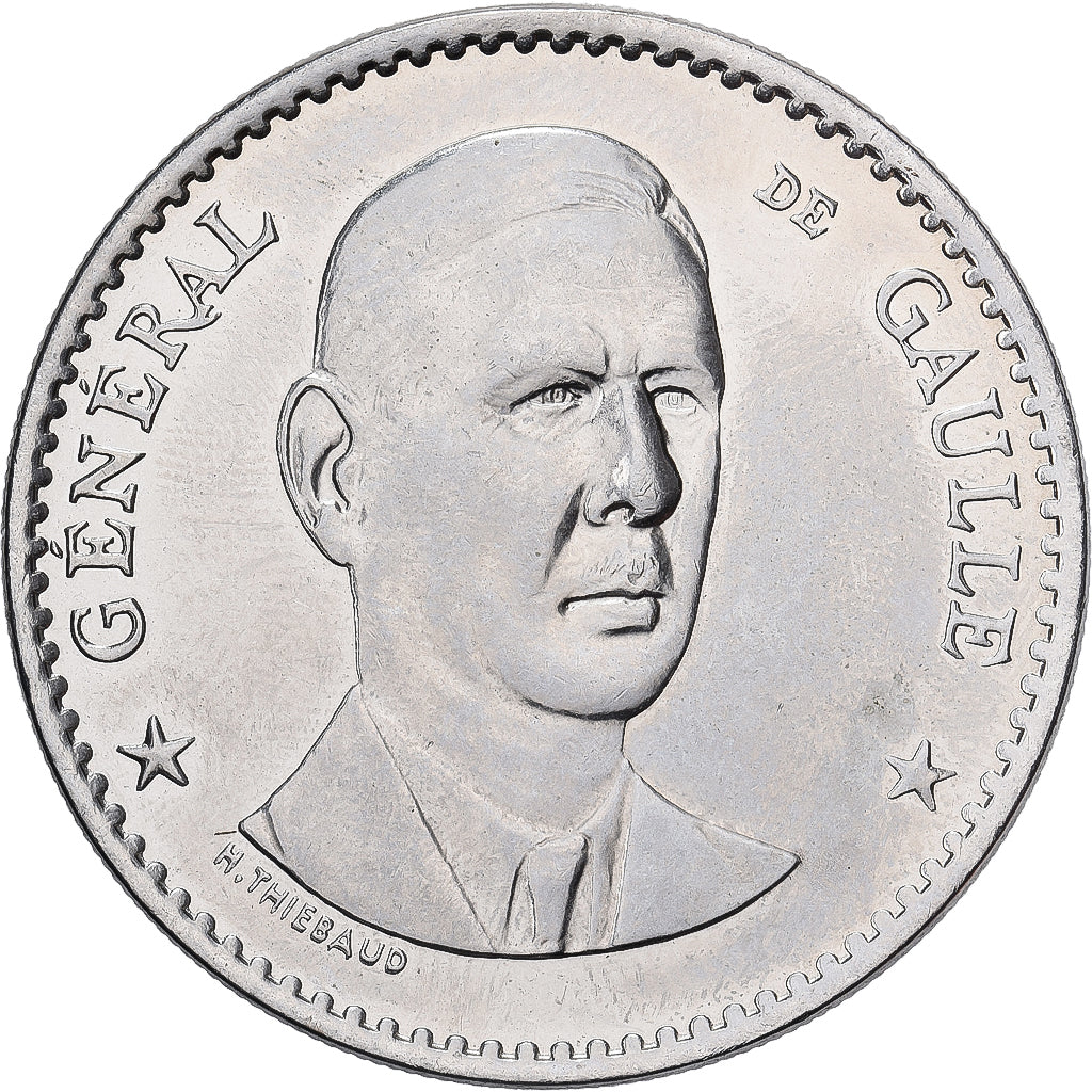 Frankrijk, Medaille, Les Présidents de la République, Charles De Gaulle