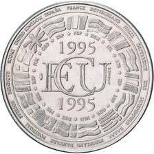 France, Medal, Ecu Europa, 1995, Copper-nickel, MS(63)