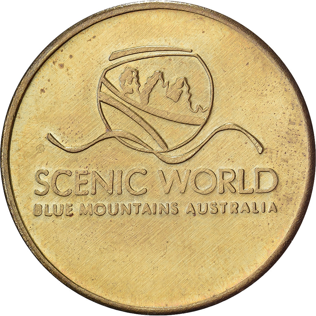 Australia, Token, Scenic Railway, Brass, AU(55-58)