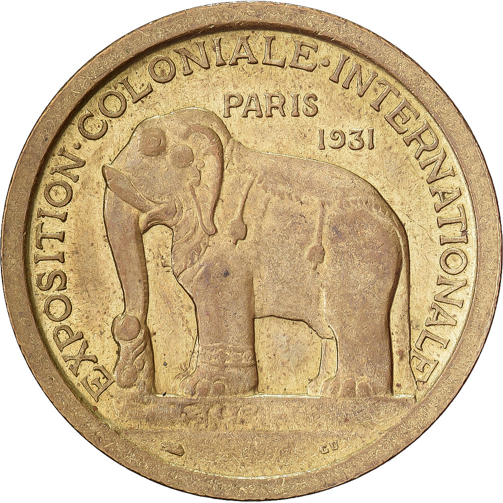 France, Medal, Exposition Coloniale Internationale, Paris 1931, Amérique, 1931