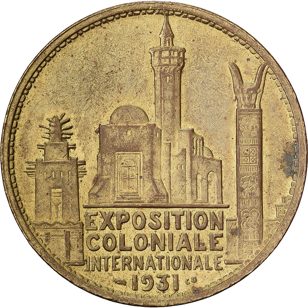 Frankrijk, Medaille, Exposition Coloniale Internationale, Paris, Afrique, 1931