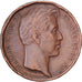 France, Medal, Charles X au Camps de Saint-Omer, 1827, Copper, De Puymaurin