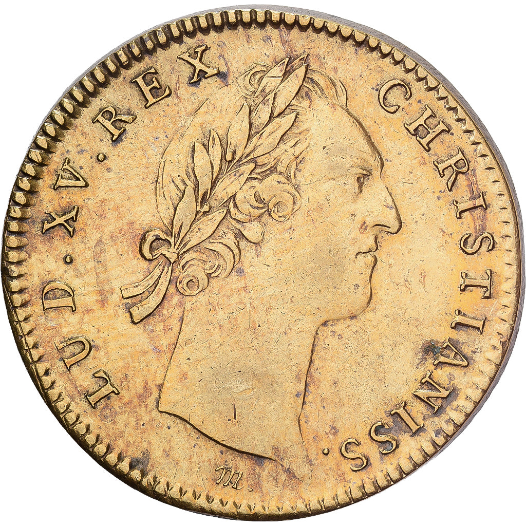 France, Token, Louis XV, États d'Artois, (1756), Brass, AU(50-53)
